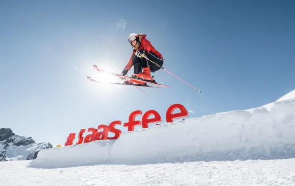 skiing saas fee chemmy alcott valais switzerland credit martin bissig