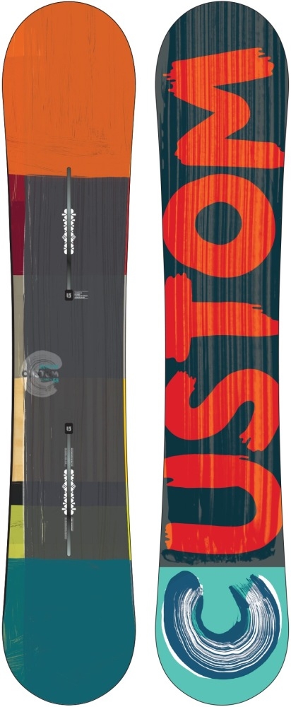 burton custom flying v snowboard 1