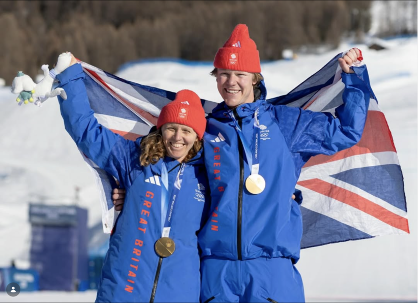 Charlotte Bankes Huw Nightingale GB Snowsport 1
