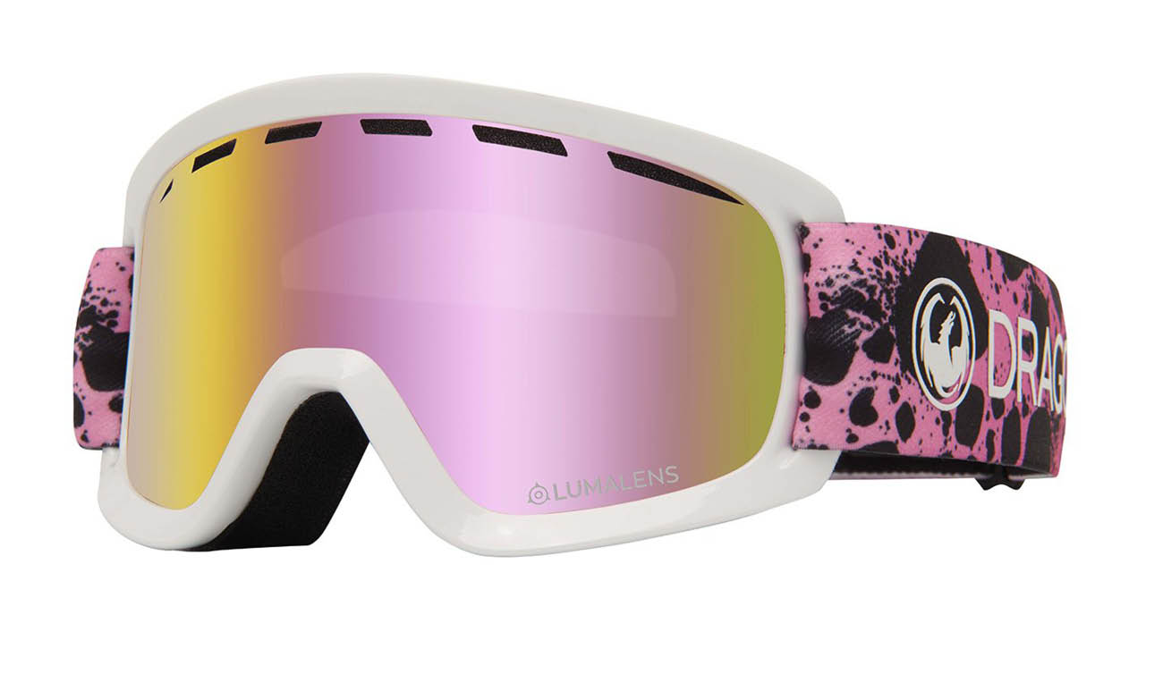 Kid's NEW Sale Price Ski Snow Goggles Youth Dragon Alliance Lil D Snowboard 