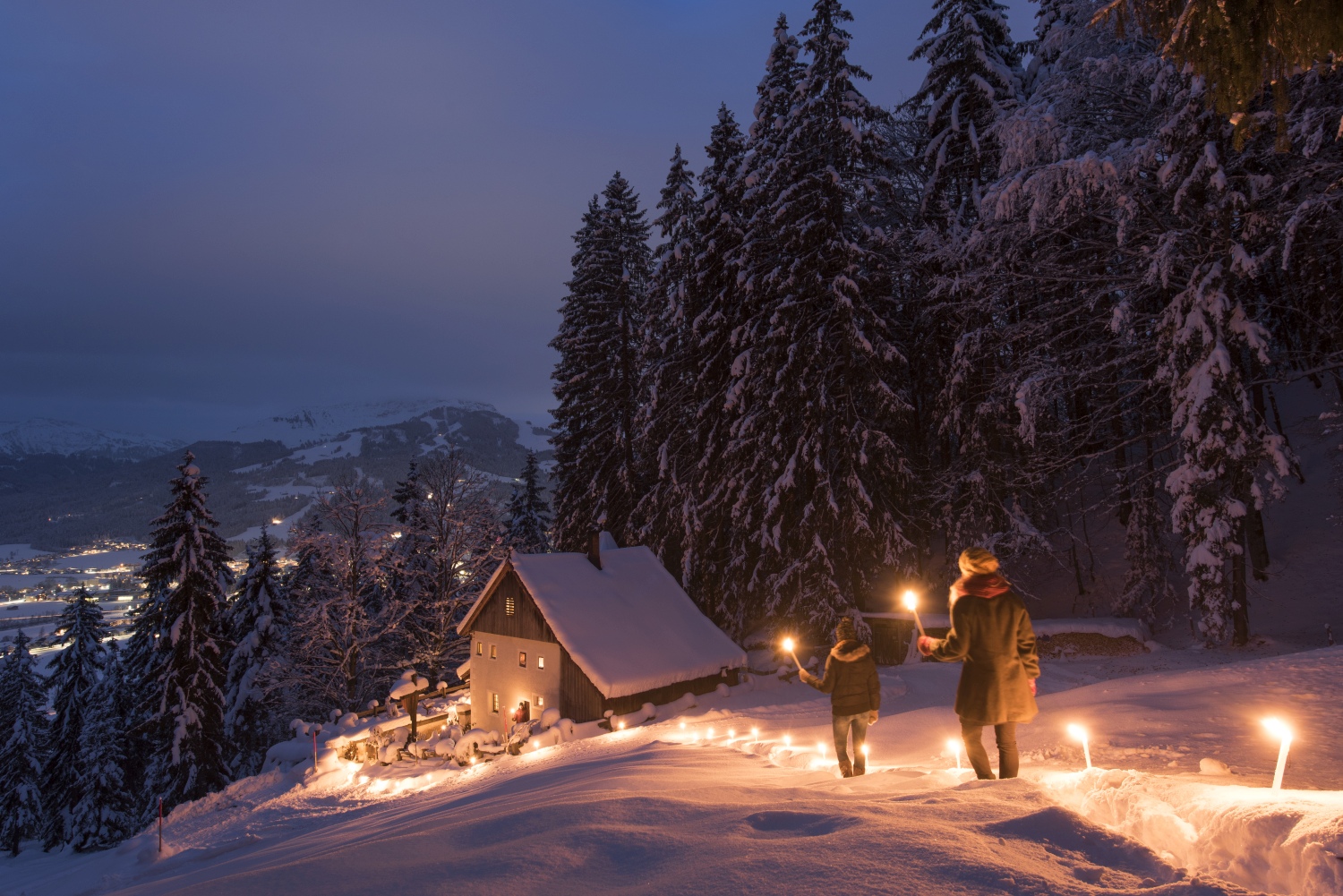 Winter Hike to the Hermitage in St. Johann in Tirol