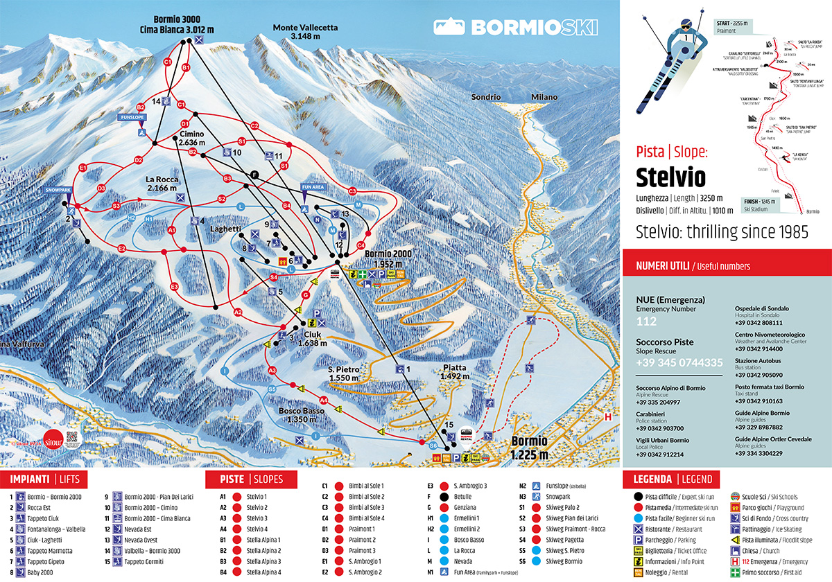 Bormio // Ski Resort Review Snow Magazine