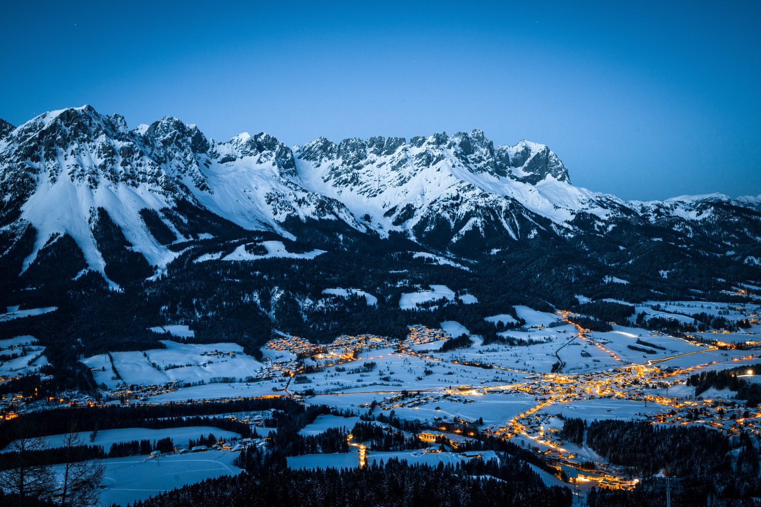 Station de ski d'Ellmau, Autriche © Wilder Kaiser_ Mathaeus Gartner