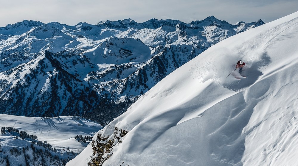 baqueira beret freeride powder