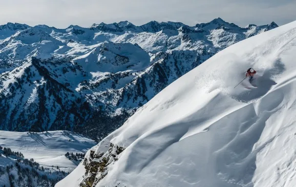 baqueira beret freeride powder