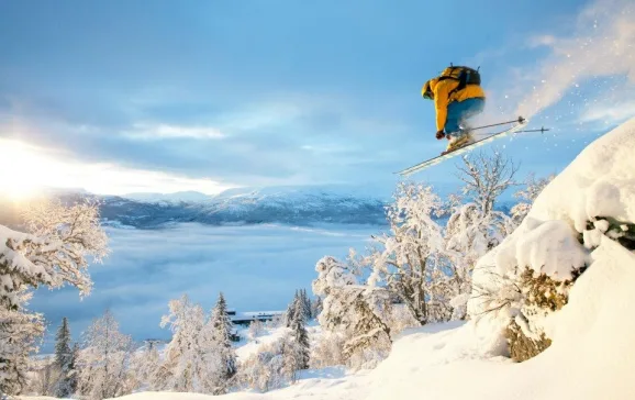 2494 voss norway skier