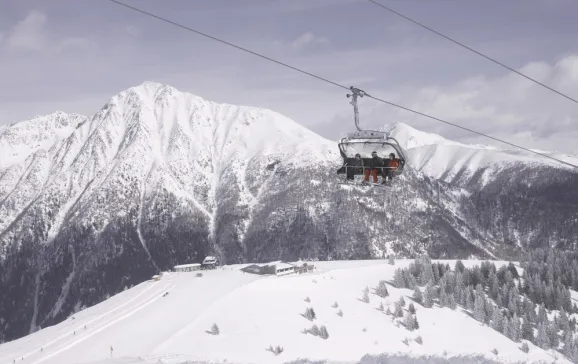 2414 south tyrol on a ski lift