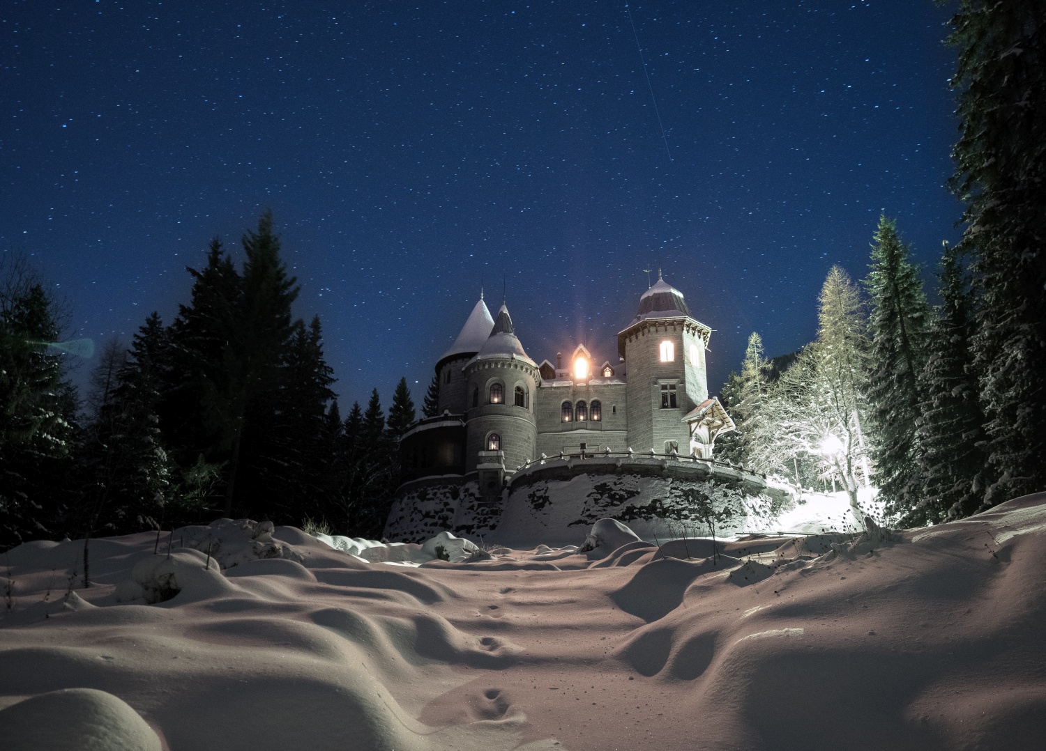 Castello Savoia Gressoney Saint Jean Aosta Valley Italy CREDIT Davide Camisasca