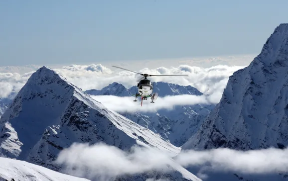 Heliski in Gressoney Aosta Valley Italy CREDIT Societa Guide Gressoney Monte Rosa