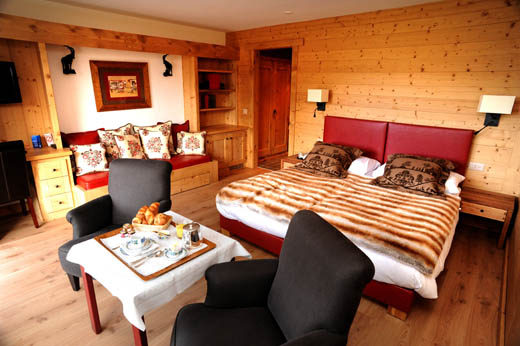 The second bedroom Chalet le Flore Verbier Switzerland