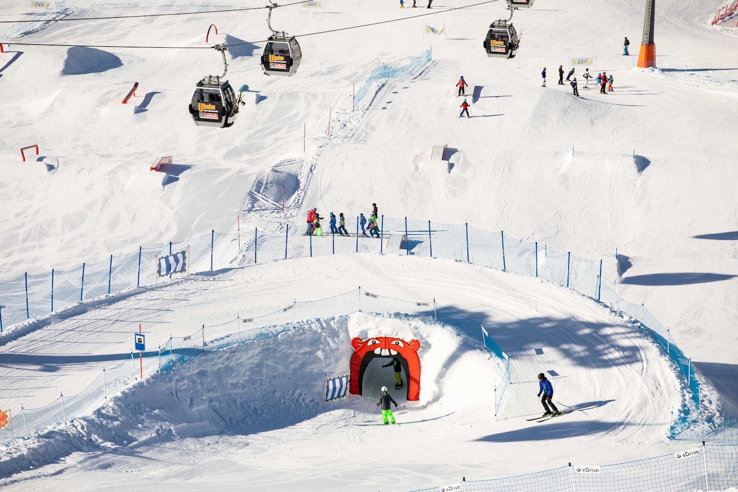 Family friendly Funslope, Skicircus Saalbach Hinterglemm Leogang Fieberbrunn