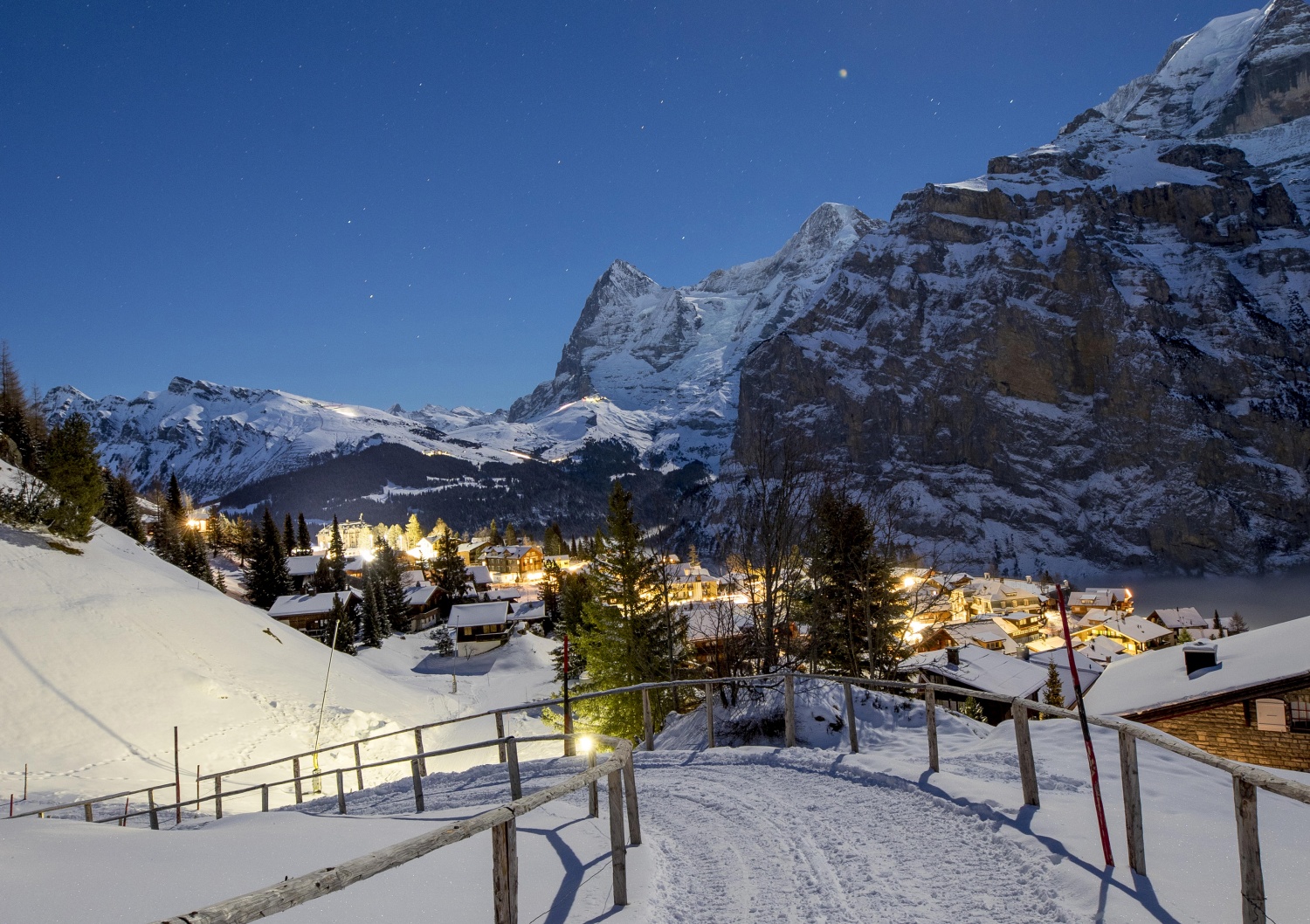 Murren ski resort switzerland CREDIT Jungfrau Region Tourismus AG