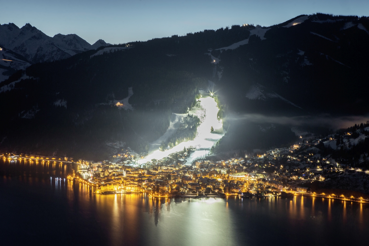 night-skiing-zell-am-see-kaprun