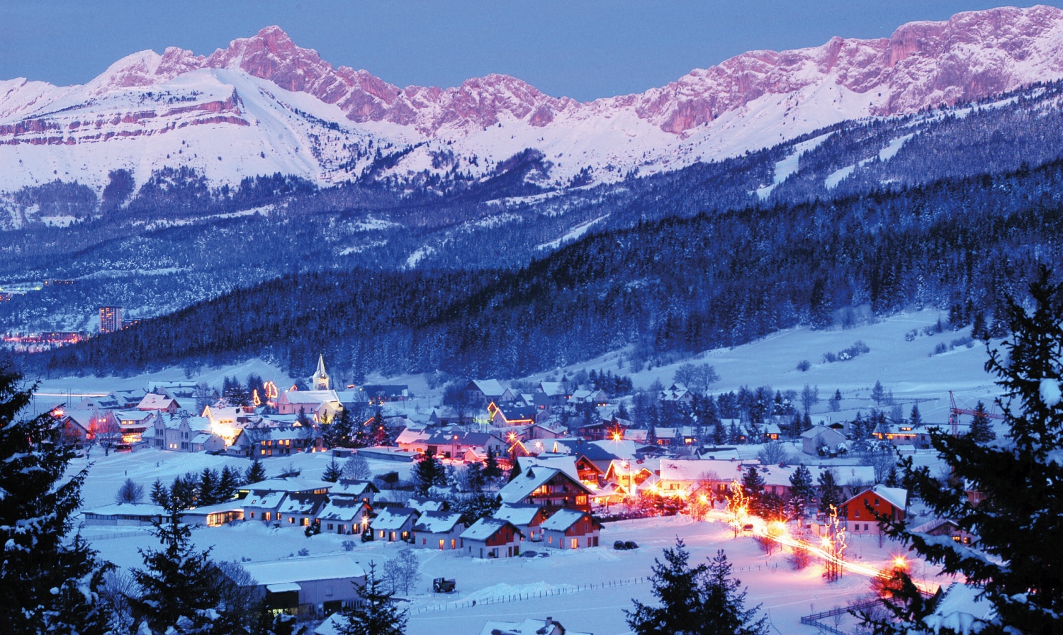 Villard de Lans France OTCorrençon Village Corrençon VueGénérale