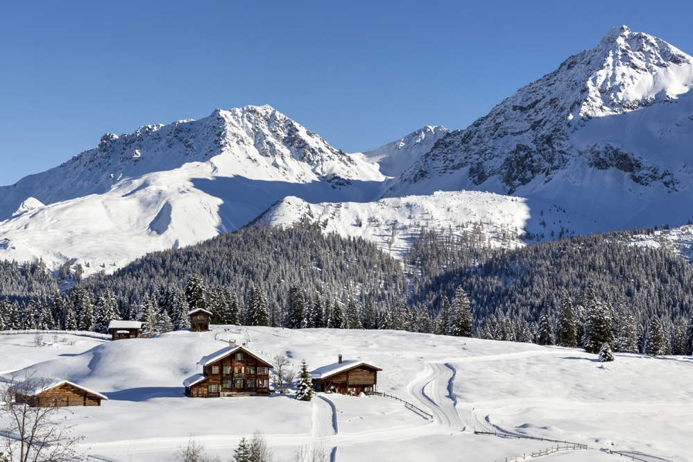 arosa in the snow