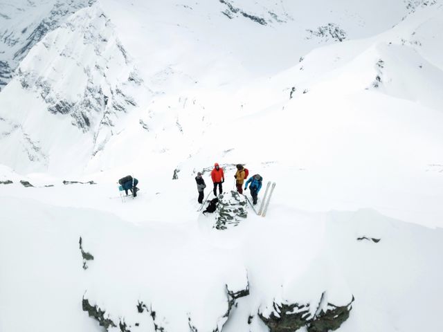 Dan and friends find themselves far from the crowds as soon as they leave the busy lifts of Val d’Isère behind © Daniel Wildey.JPG