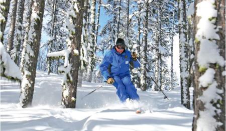 Idaho_Tamarack_skiing_through_trees