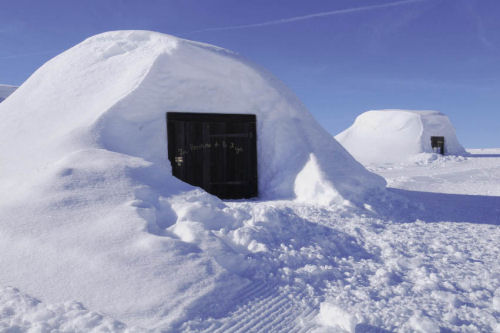 Igloo village Les Arcs Paradiski France