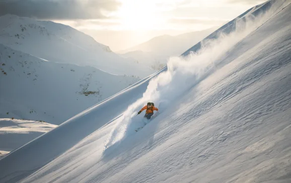 Freeride scene in Skicircus Saalbach Leogang Fiberbrunn Austria CREDIT Mortiz Ablinger