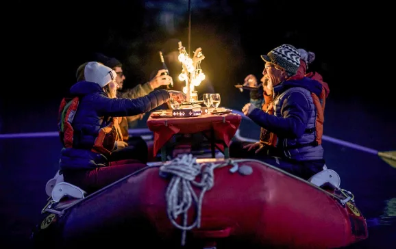 Fresh Raclette Rafting Interlaken