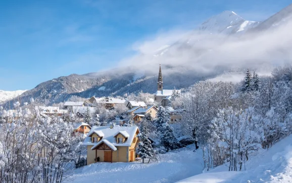 Saint Leger les Melezes in Hautes Alpes Ecrins National Park CREDIT iStock francois roux