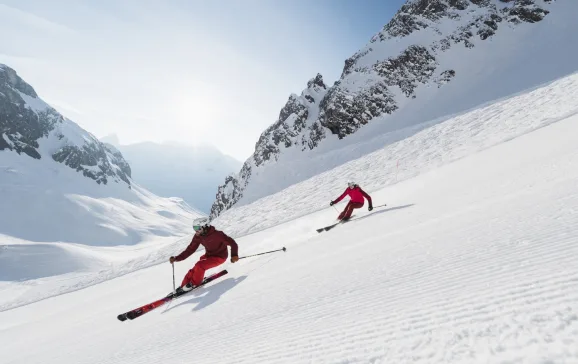 Skiing area Lech Zurs Arlberg Austria CREDIT Ski Arlberg  Andre Schonherr