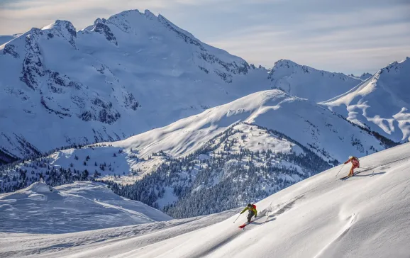 Skiing in Whistler Canada CREDIT Tourism Whistler Guy Fattal