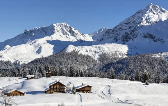 arosa in the snow