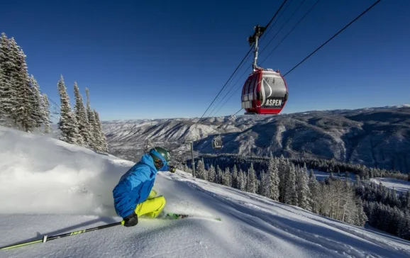 find some powder in aspen colorado