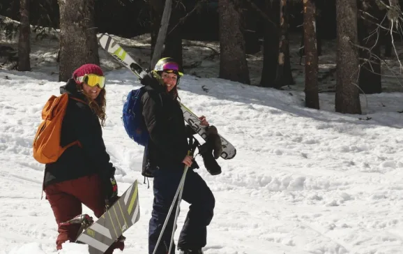 heading out onto the slopes of bansko