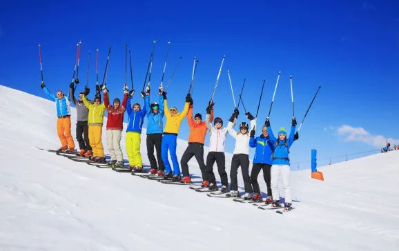 how to plan the perfect group ski trip