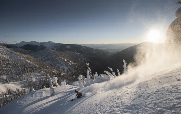 pristine powder at fernie bc