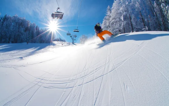 ski resort Maribor Pohorje snowboarding CREDIT Aljaz Sedovsek