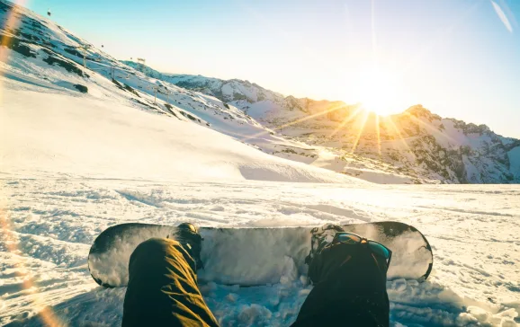 snowboarder in the mountains credit istock viewapart