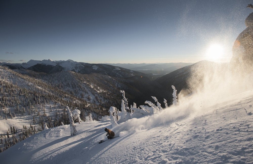 pristine powder at fernie bc