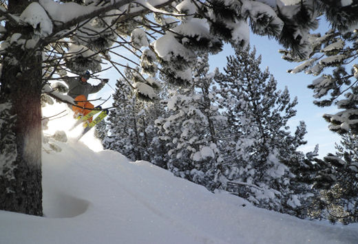 skiing in Ax Pyrenees