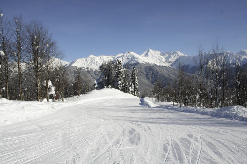 skiing Sochi Russia