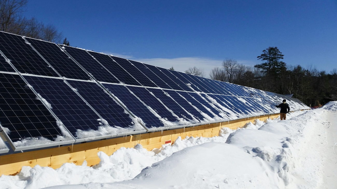 solar powered ski resort web