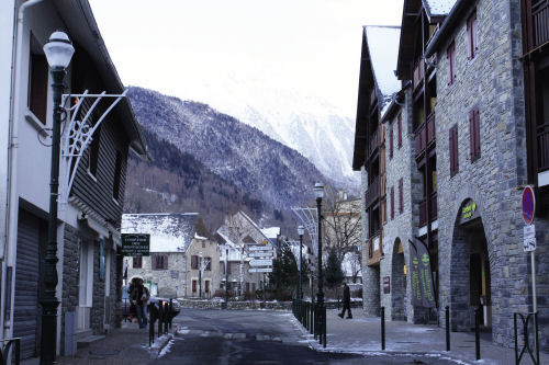 The picturesque village of St Lary, France St Lary Pyrenees France