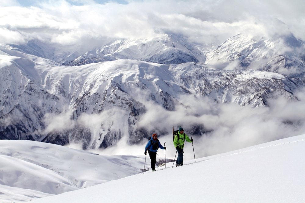 tetnuldi touring splitboarding georgia from europe s newest ski resort