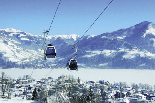 Cable car in Zell-am-See, Austria Zell am See Austria
