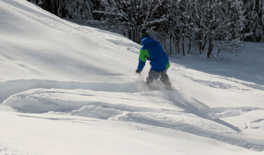 Les Contamines France deep powder