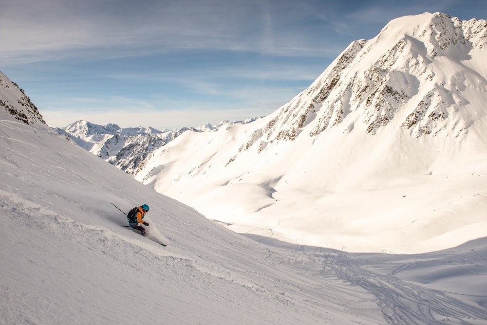 ski touring in the french pyrenees