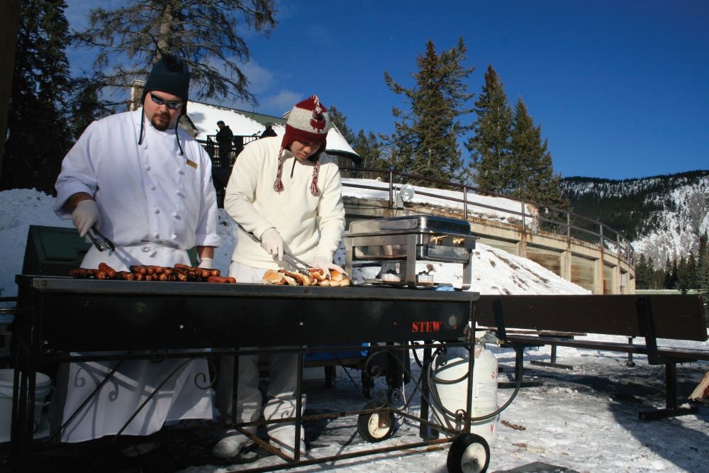 chefs outside cc flickr banff lake louise