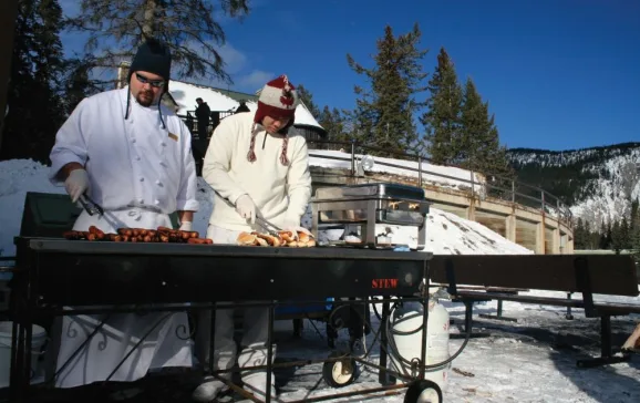 chefs outside cc flickr banff lake louise
