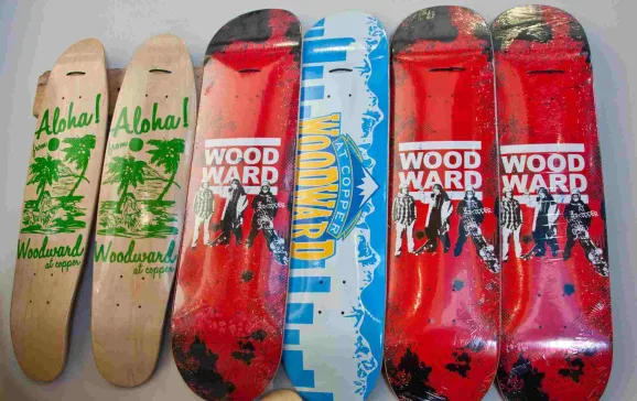 skateboards at woodward centre copper mountain colorado by mark borland
