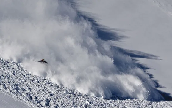 skier avalanche