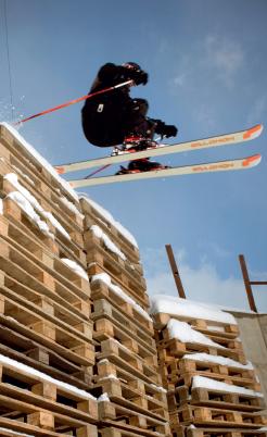 Sunshine World’s founder Alan Garcia in action NextLevelSkiing
