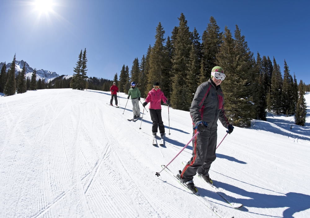 ski lesson