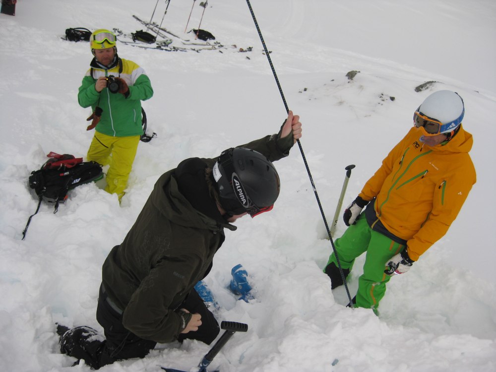 using avalanche equipment